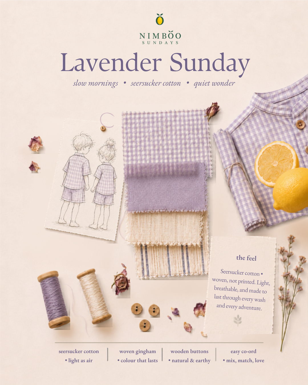 Das Lavender Sunday Co-ord