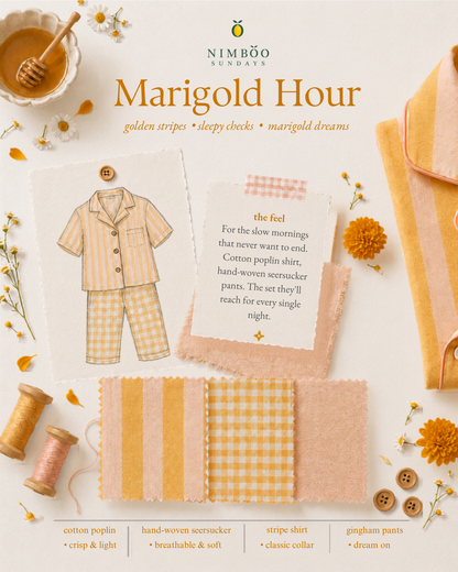 Das Marigold Hour Schlafanzug-Set