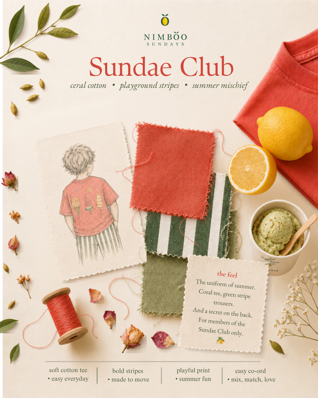 Das Sundae Club Tages-Set