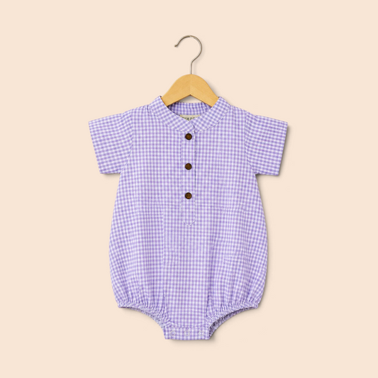 The Lavender Bubble Romper